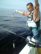 函館山沖のイカ釣り